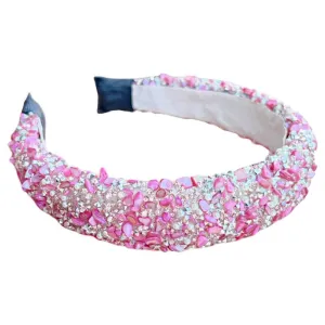 Headbands All That Glitters Headband - Pink   Silver | Headbands of Hope