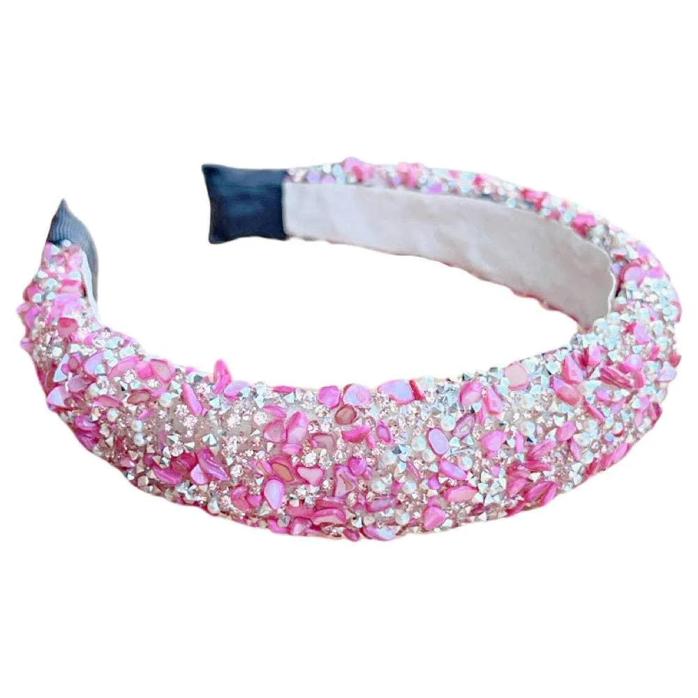 Headbands All That Glitters Headband - Pink   Silver | Headbands of Hope