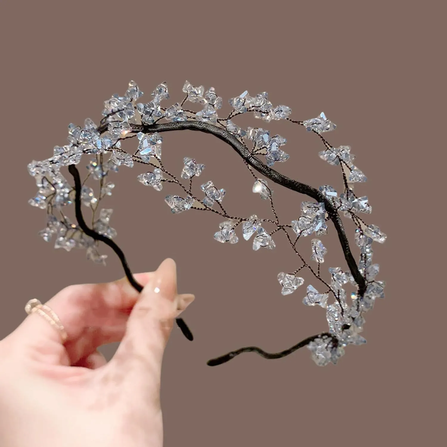 Headbands, crystal hair accessories, headbands, temperament, versatile, wedding crystal hair combs, bridal headwear