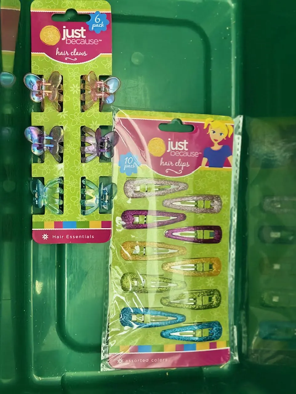 Help Her Feel Confident with  Cute Colorful Hair Styling Clips – 10-Pack Clips & 6-Pack Claws