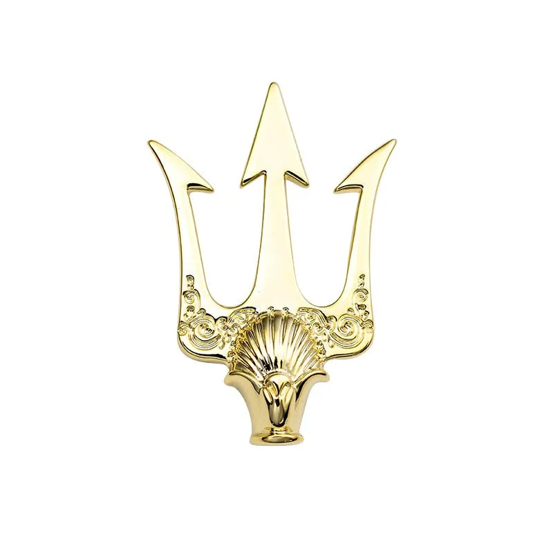 High-end British Stlye Vintage Trident Brooch Men