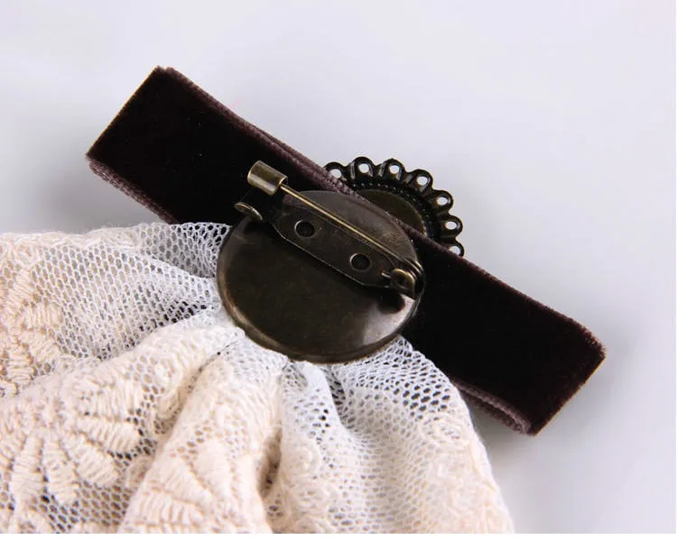 High-end Vintage Bow Brooch Lapel Pin Badge Coat Sweater Ornament Butterfly Brooches