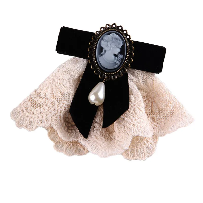 High-end Vintage Bow Brooch Lapel Pin Badge Coat Sweater Ornament Butterfly Brooches