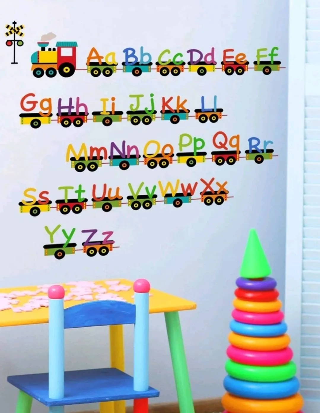 Home Decor - Wall Decal - nursery alphabet