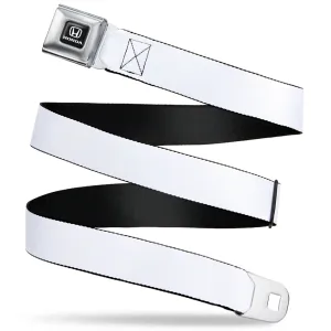 Honda Seatbelt Belt - White Webbing