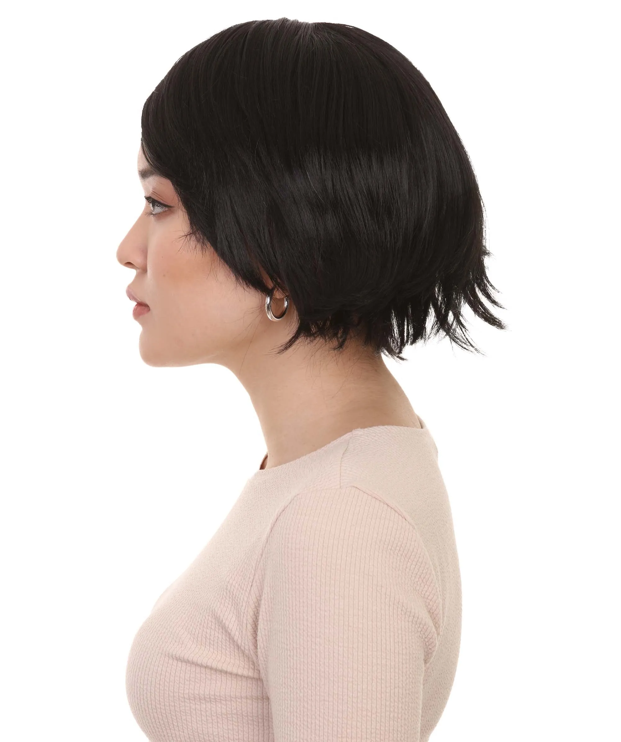 HPO Adult Woman's American Comic Book Superhero Flame-retardant Synthetic Fiber Cosplay Wig