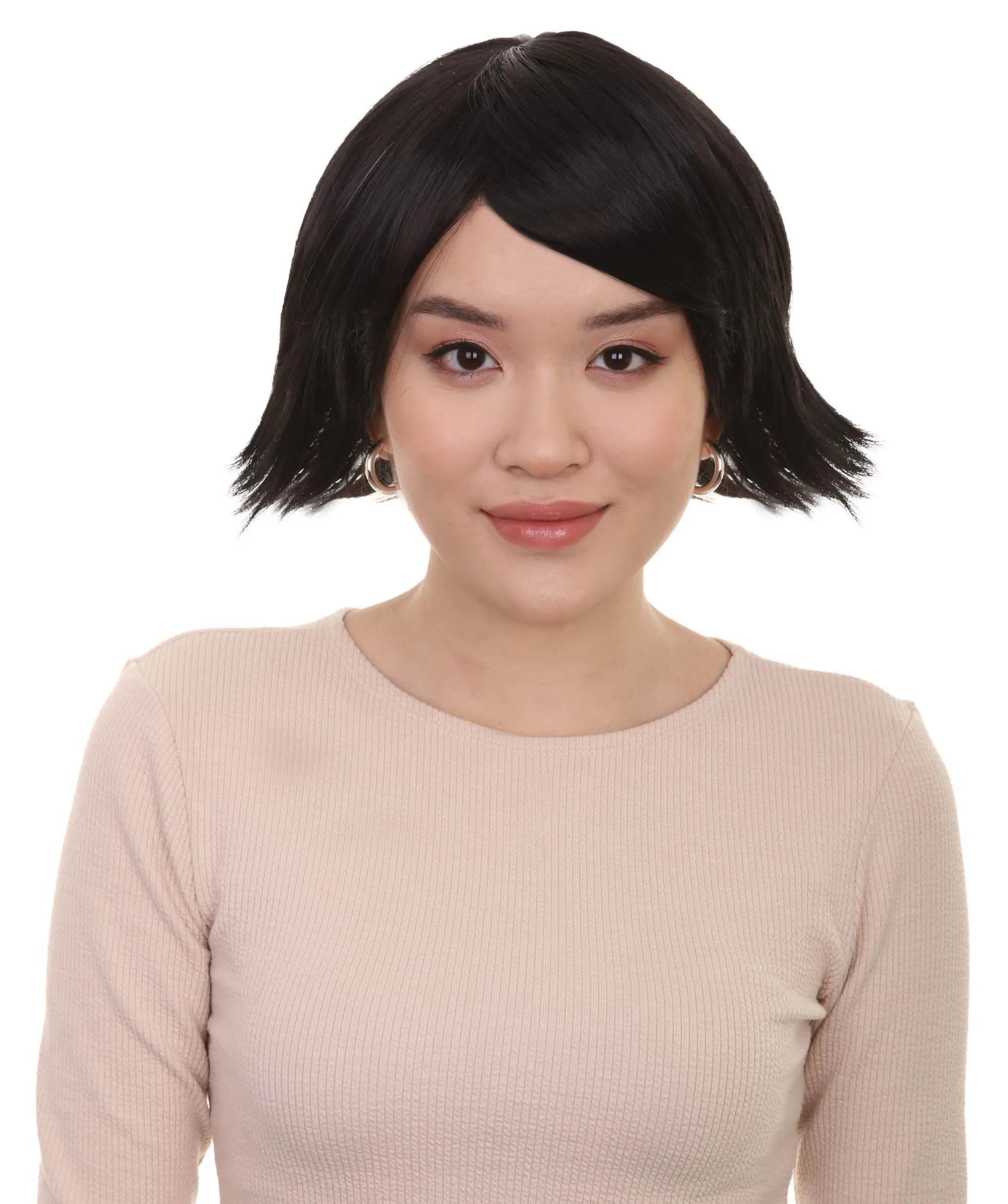 HPO Adult Woman's American Comic Book Superhero Flame-retardant Synthetic Fiber Cosplay Wig