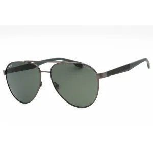 Hugo Boss Men's Sunglasses - Matte Ruthenium Full Rim Aviator Frame | 1485/S 0MFK