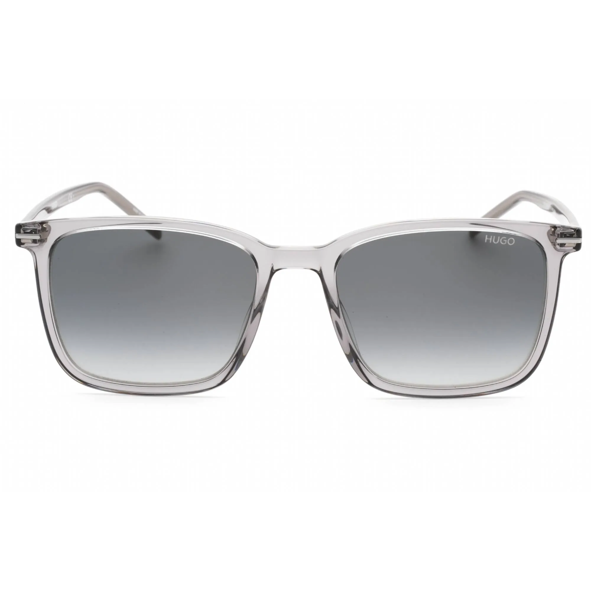 Hugo Men's Sunglasses - Grey Plastic Rectangular Full Rim Frame | HG 1168/S 0KB7 9O