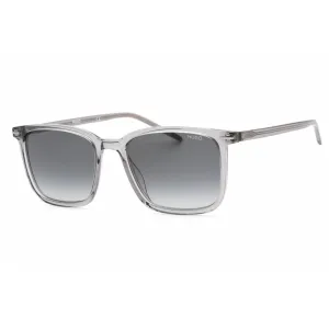 Hugo Men's Sunglasses - Grey Plastic Rectangular Full Rim Frame | HG 1168/S 0KB7 9O