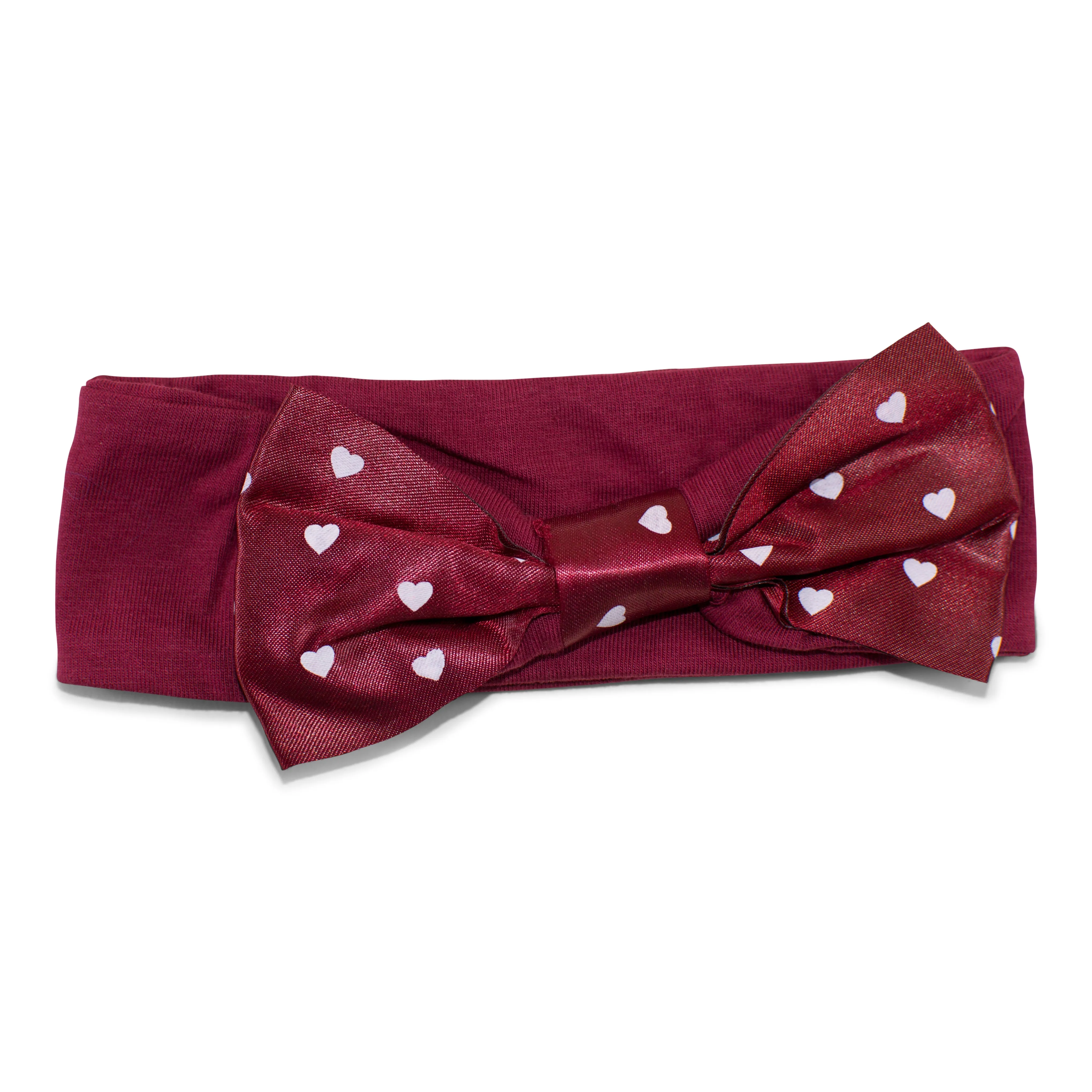 Infant Girl's Heart Headband