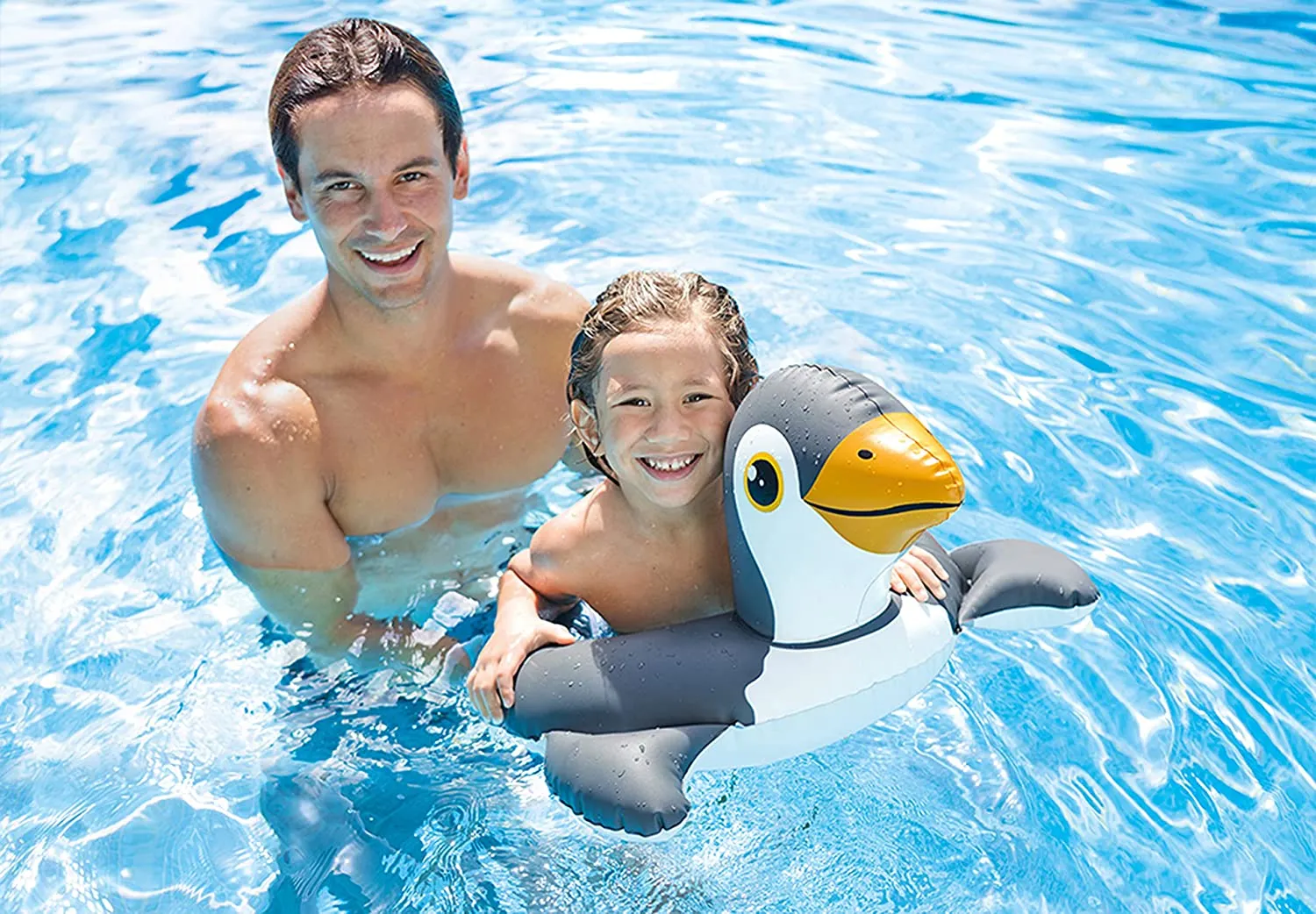 Intex Animal Split Rings, Ages 3-6 - Penguin