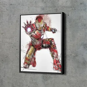 Iron Man Art Superhero Poster
