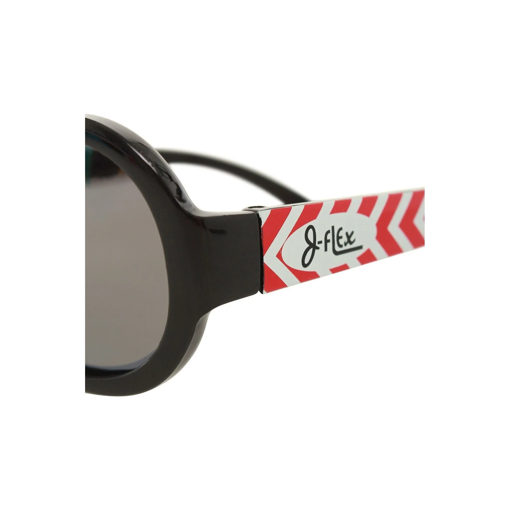 J-Flex Ultra Flexible Kids Polarized Sunglasses (Hot Wheels Black)