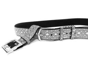 Jacqueline Kent - Royal Ice Belt & Extender - White Diamond Silver
