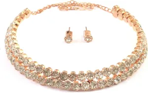 Jewar Necklace Set Pearl Polki AD CZ Multi-Stones Fashionable Gold Plated Jewelry for Women