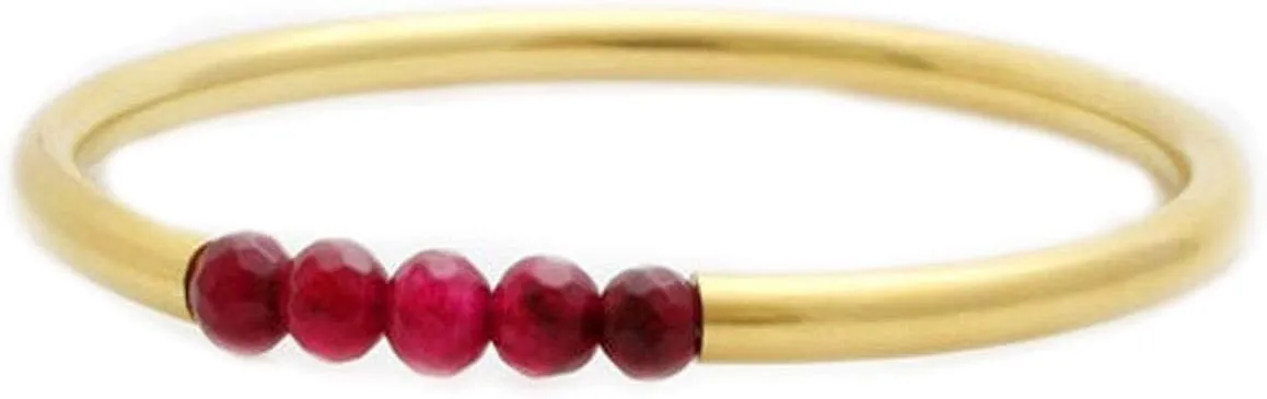 Jewelry Choose Your Gemstone Bangles 18k Gold Plated Handmade Fashion Jewellery Bracelets for Women Girls Ladies