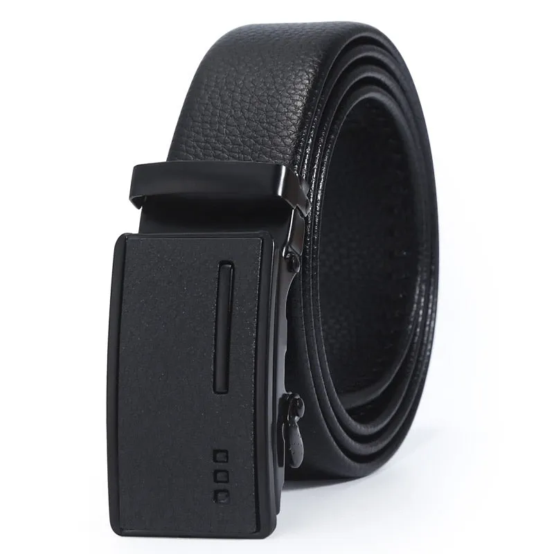 Jinquedai Extra Long Man Belt 150cm PU Strap Iron Buckle Multiple Styles Hommes Ceinture