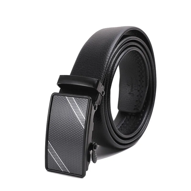 Jinquedai Extra Long Man Belt 150cm PU Strap Iron Buckle Multiple Styles Hommes Ceinture