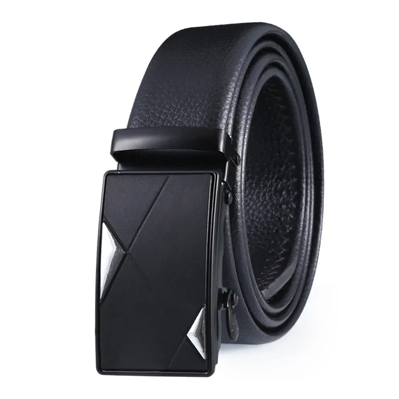 Jinquedai Extra Long Man Belt 150cm PU Strap Iron Buckle Multiple Styles Hommes Ceinture