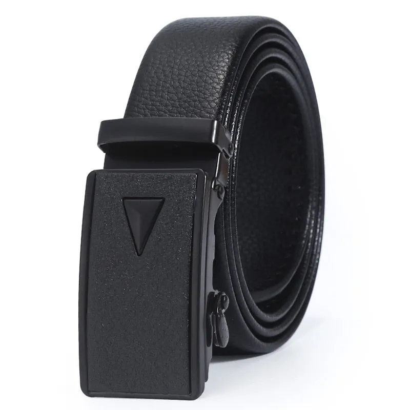 Jinquedai Extra Long Man Belt 150cm PU Strap Iron Buckle Multiple Styles Hommes Ceinture