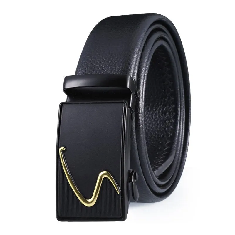 Jinquedai Extra Long Man Belt 150cm PU Strap Iron Buckle Multiple Styles Hommes Ceinture
