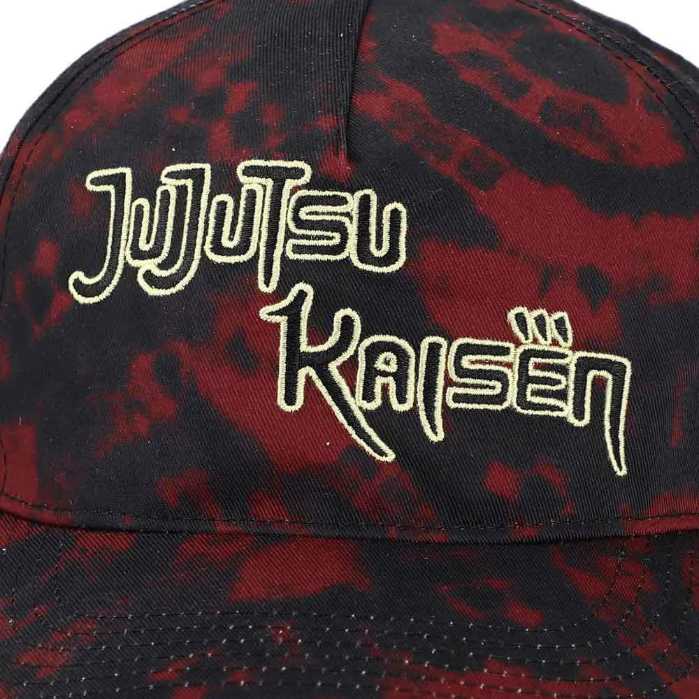 Jujutsu Kaisen Itadori Sublimated Tie Dye Pre-Curved Snapback