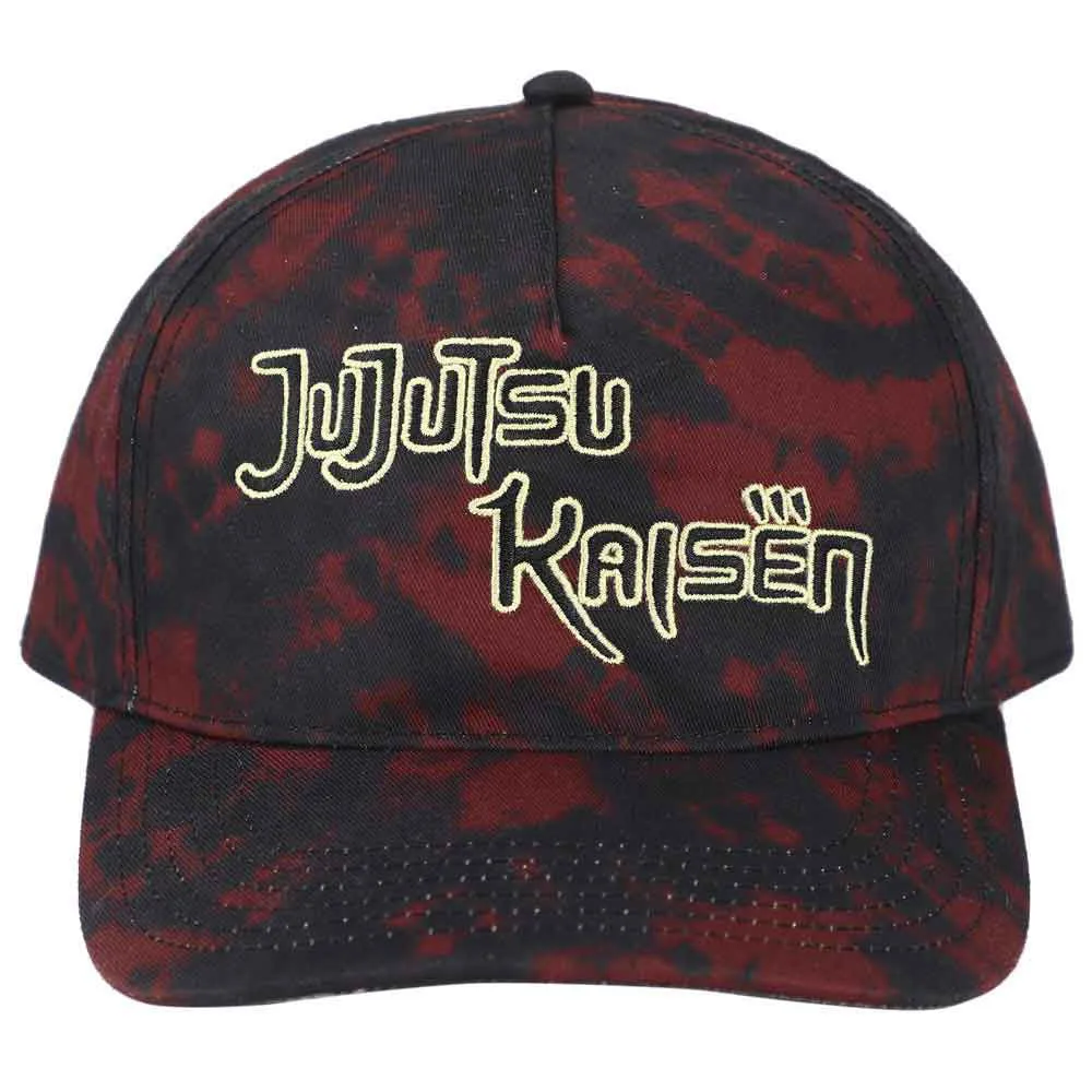 Jujutsu Kaisen Itadori Sublimated Tie Dye Pre-Curved Snapback
