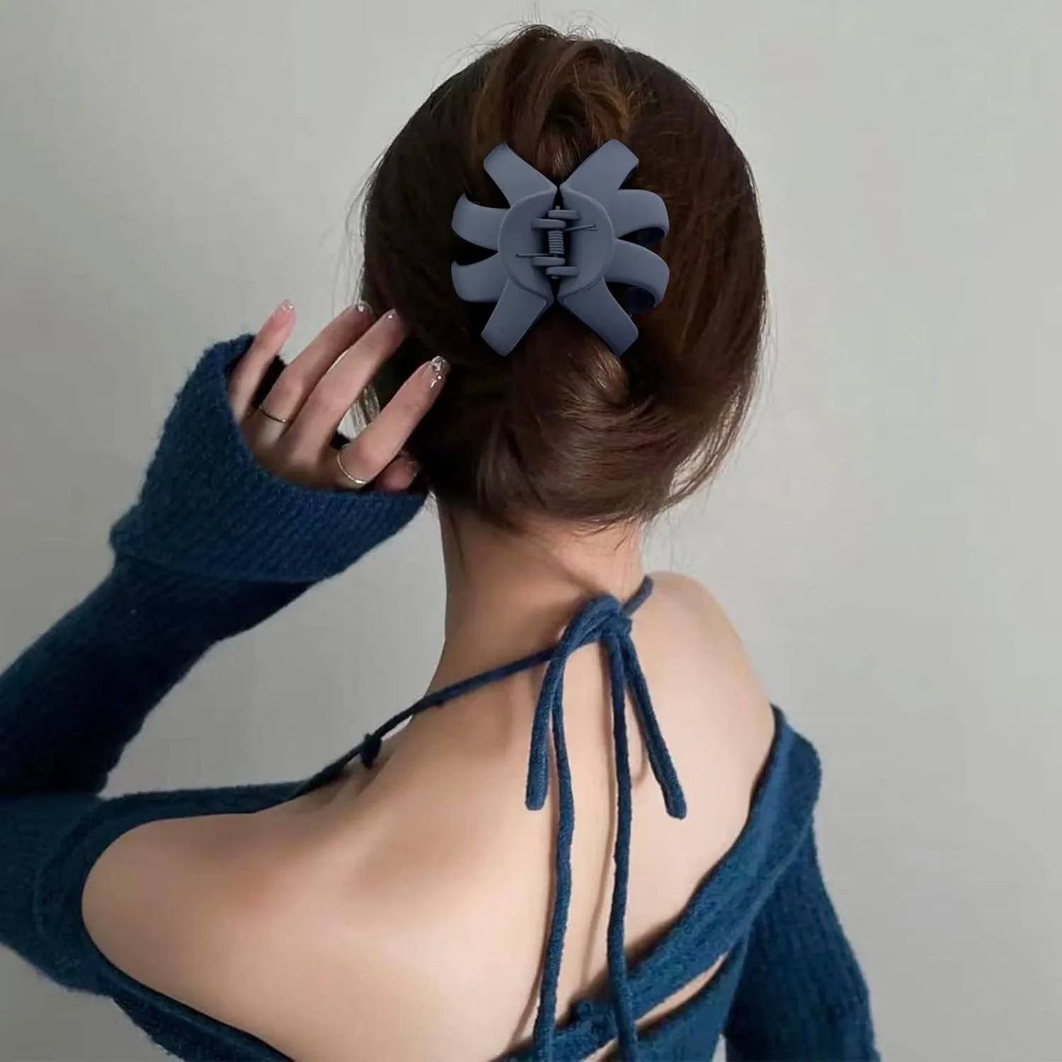 Jumbo Hair Claws for Thick Hair - 5 Pcs Giant Clips, Extra Large Hair Accessories for Women