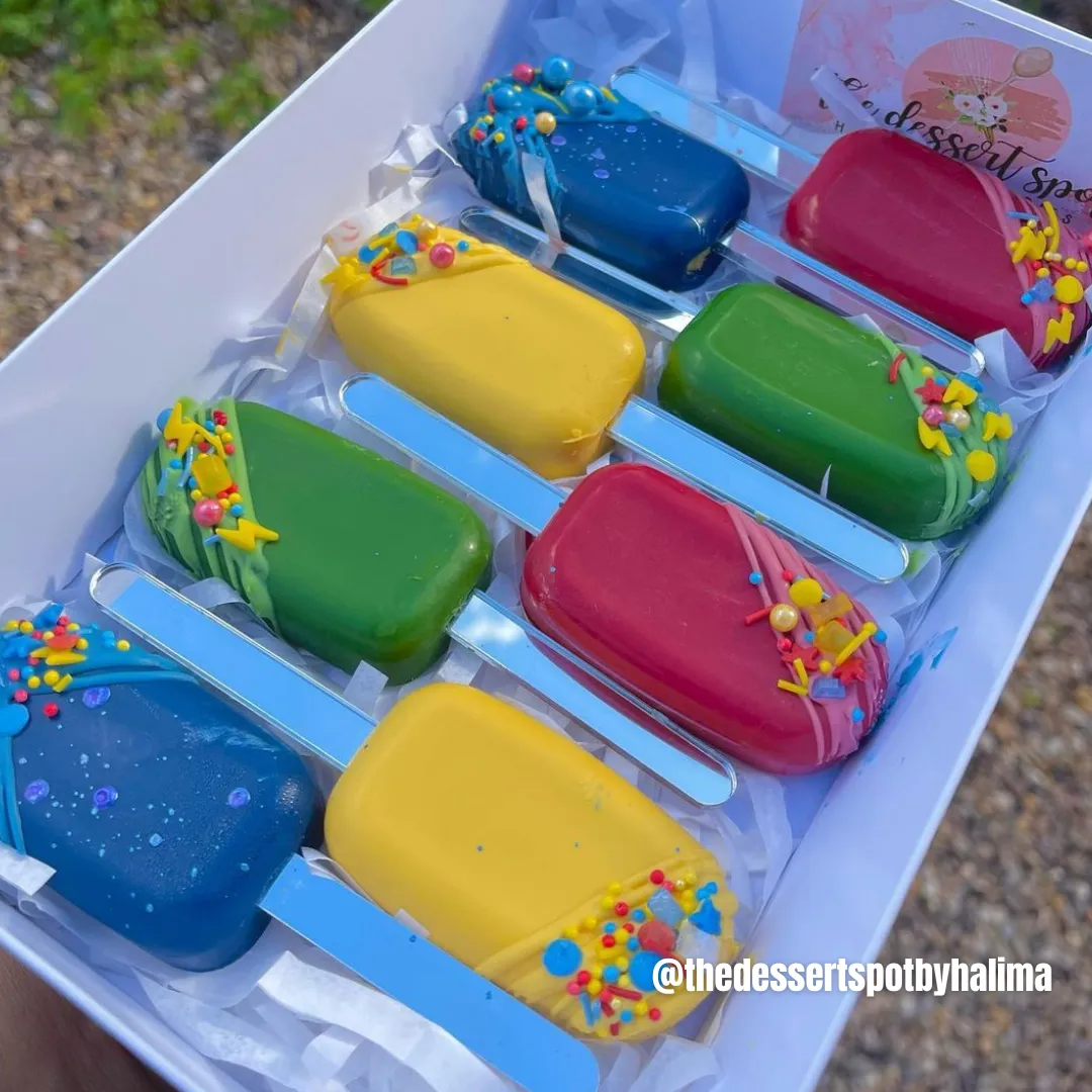 KAPOW Super Hero Inspired Sprinkle Mix Red Yellow and Blue (Best Before 30 Jun 2025)