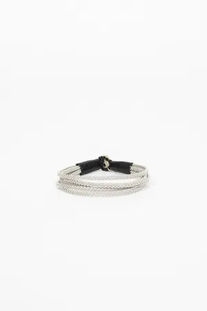 Katarina Flat Black Bracelet
