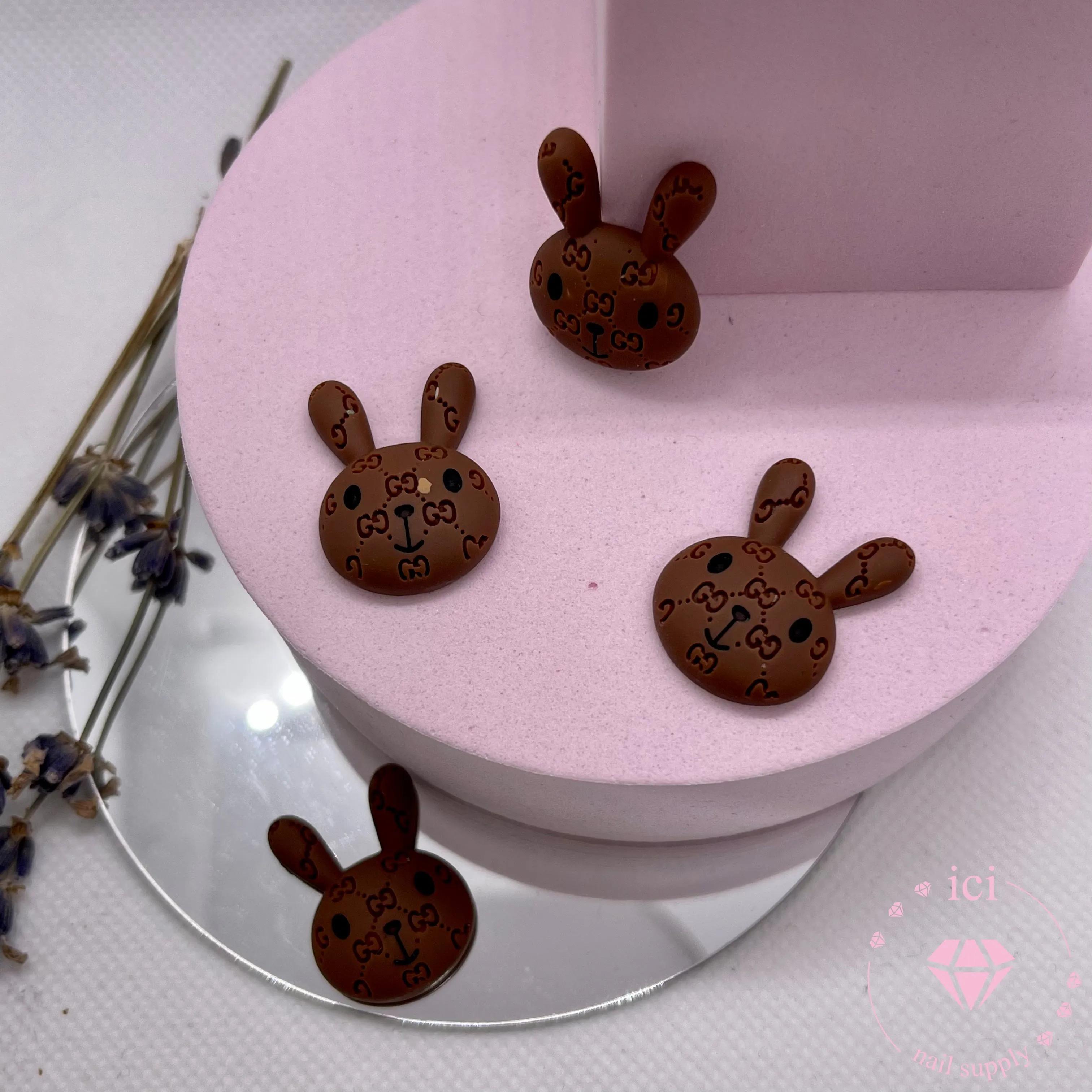 Kawaii Bunny with Gucci Print