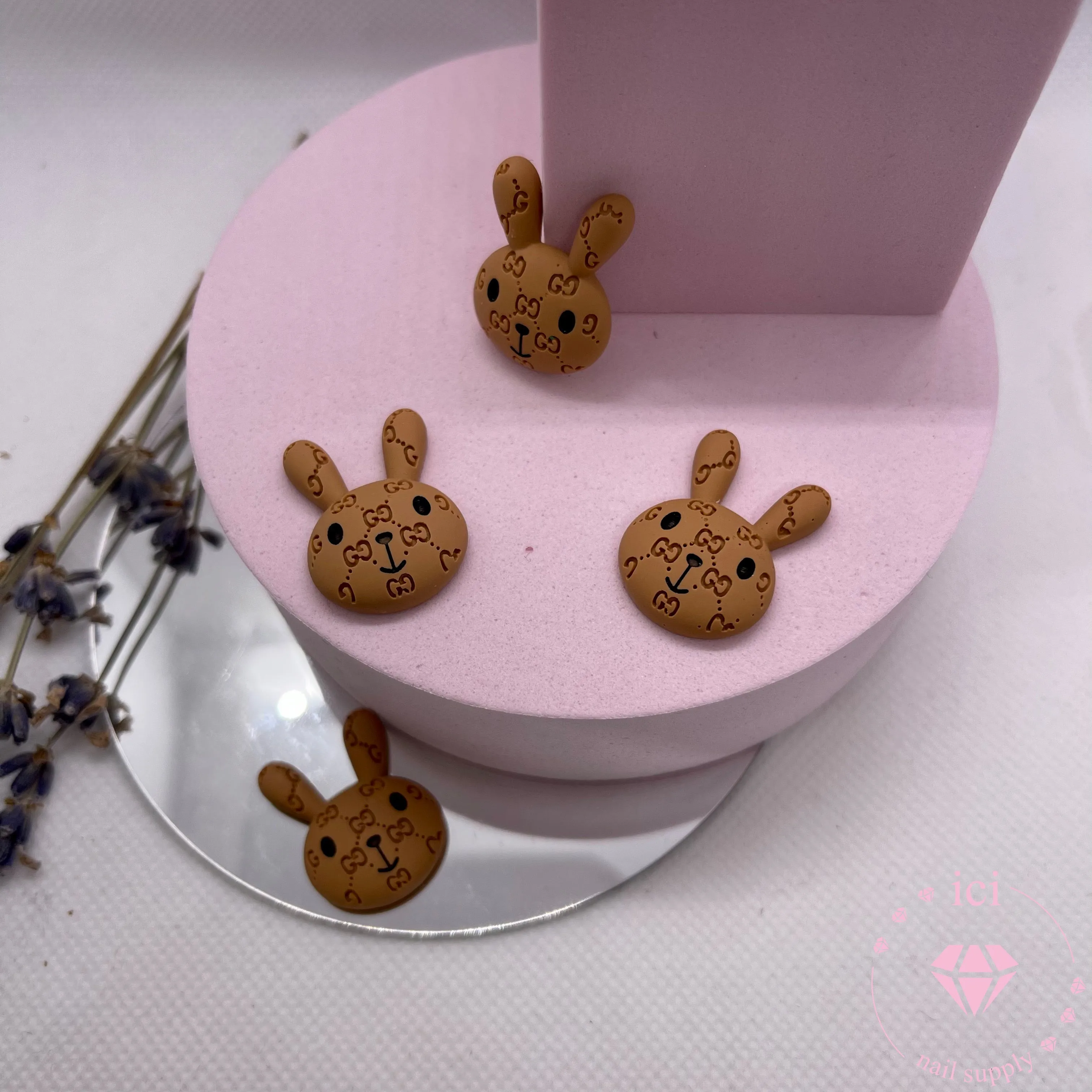 Kawaii Bunny with Gucci Print