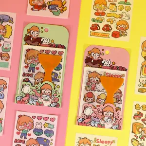 Kawaii Cartoon Handmade DIY Washi Stickers