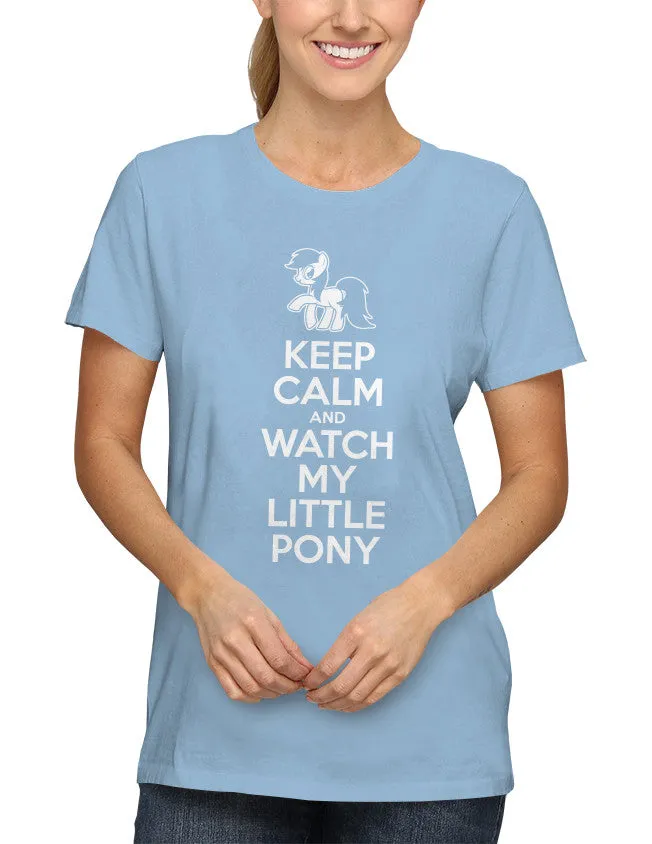 Keep Calm and Watch My Little Pony Unisex T-Shirt by Sexy Hackers