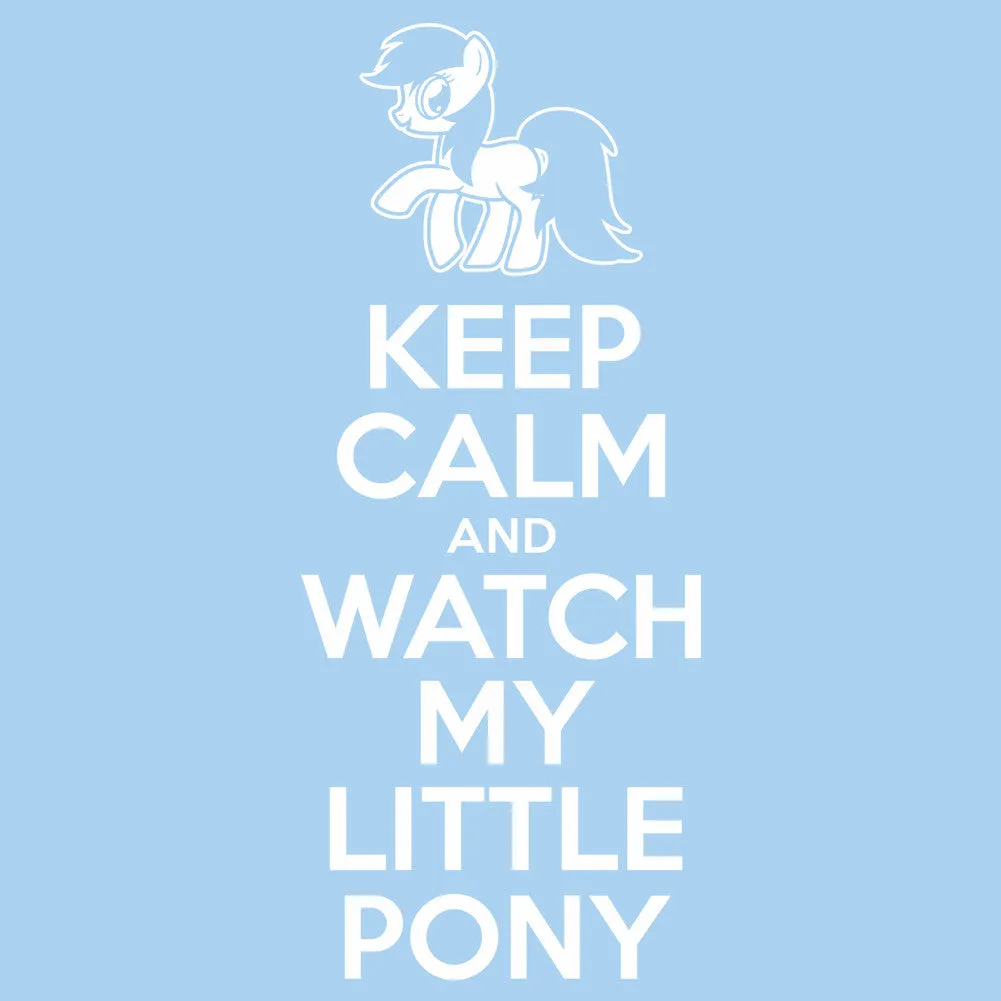 Keep Calm and Watch My Little Pony Unisex T-Shirt by Sexy Hackers