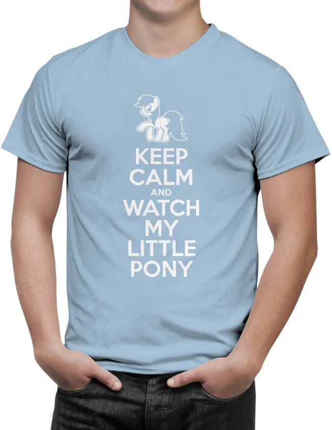 Keep Calm and Watch My Little Pony Unisex T-Shirt by Sexy Hackers