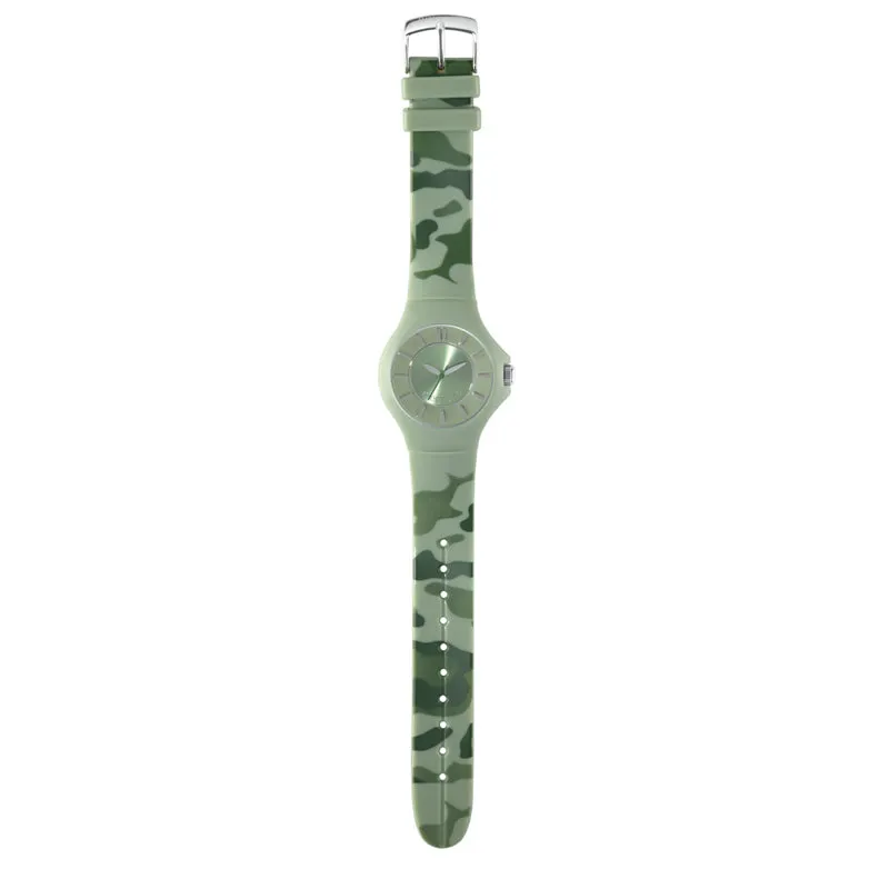 khaki Green Camouflage Colours Waterproof Watch