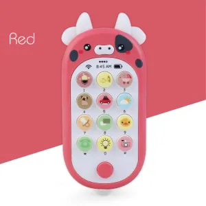 Kids Cartoon Musical Fun Mobile Phone With Lights