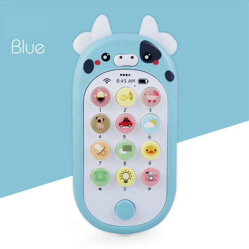 Kids Cartoon Musical Fun Mobile Phone With Lights