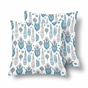 Kids Cartoon themed Pillow Cases printed with  Scandinavian pattern