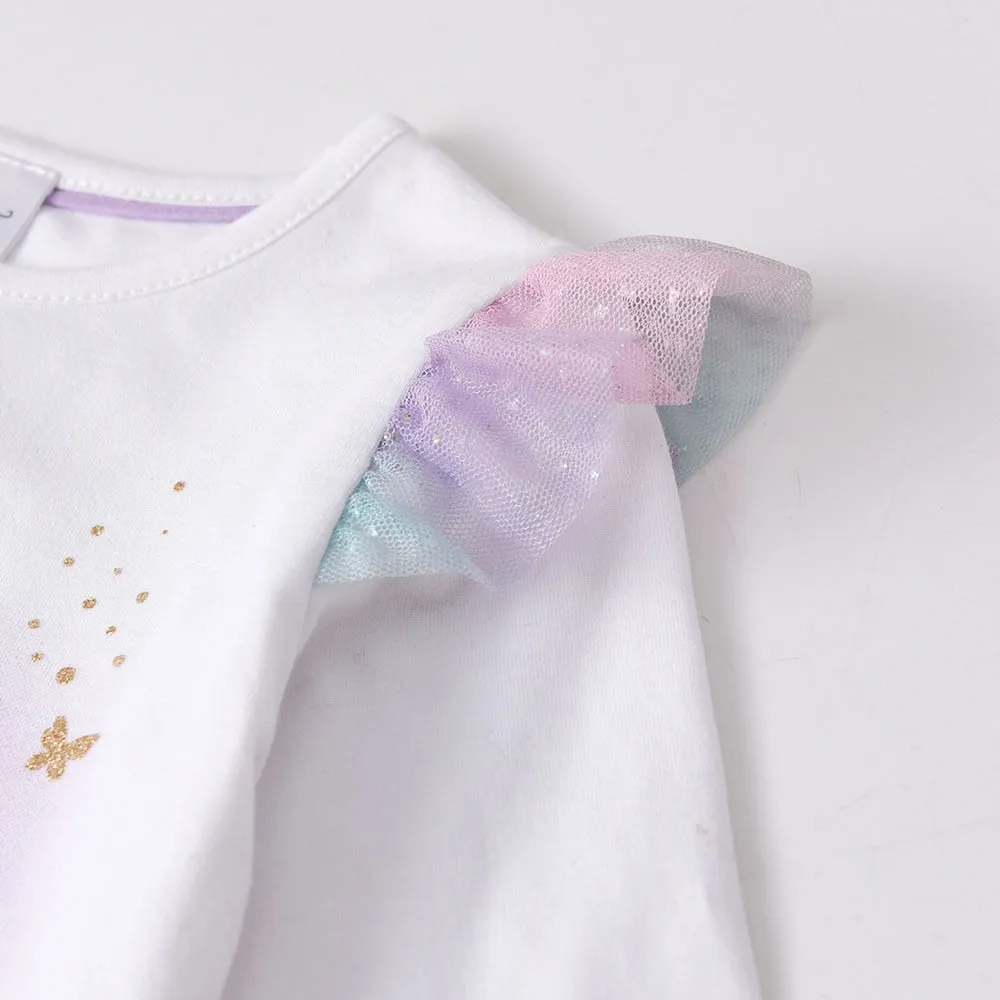 Kids Girls Fairy Princess Top/ Long Sleeve T-shirt