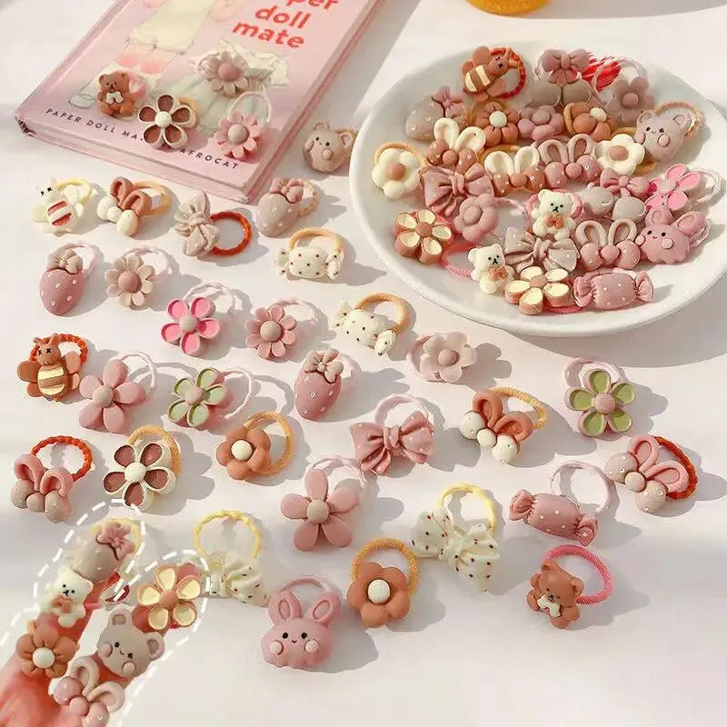Kids Hair Bobbles Set - Pack of 20