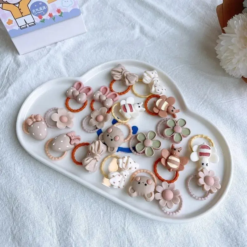Kids Hair Bobbles Set - Pack of 20