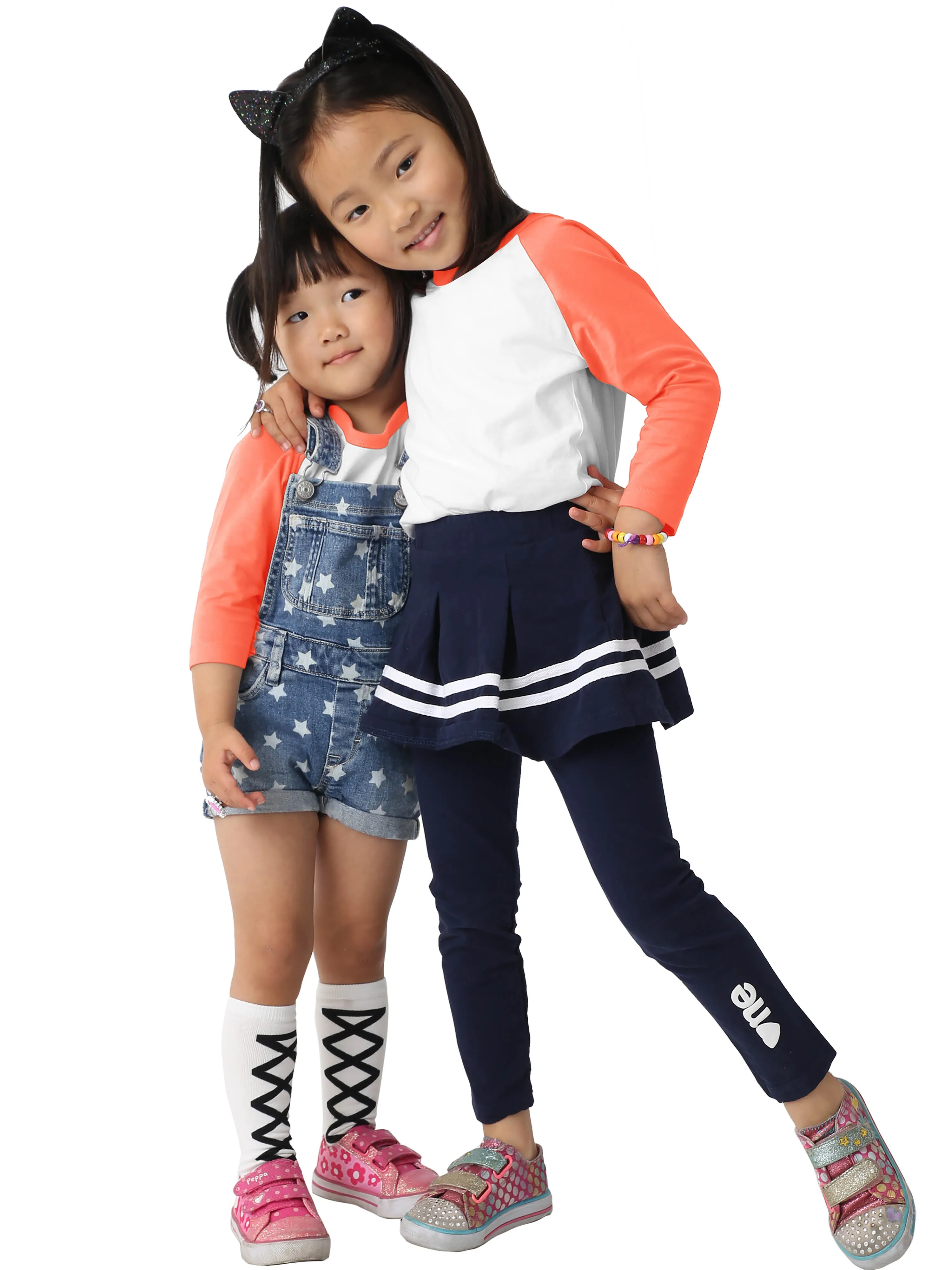 Kids Raglan 3/4 Sleeve Baseball Tee Shirt Toddler Youth Juniors