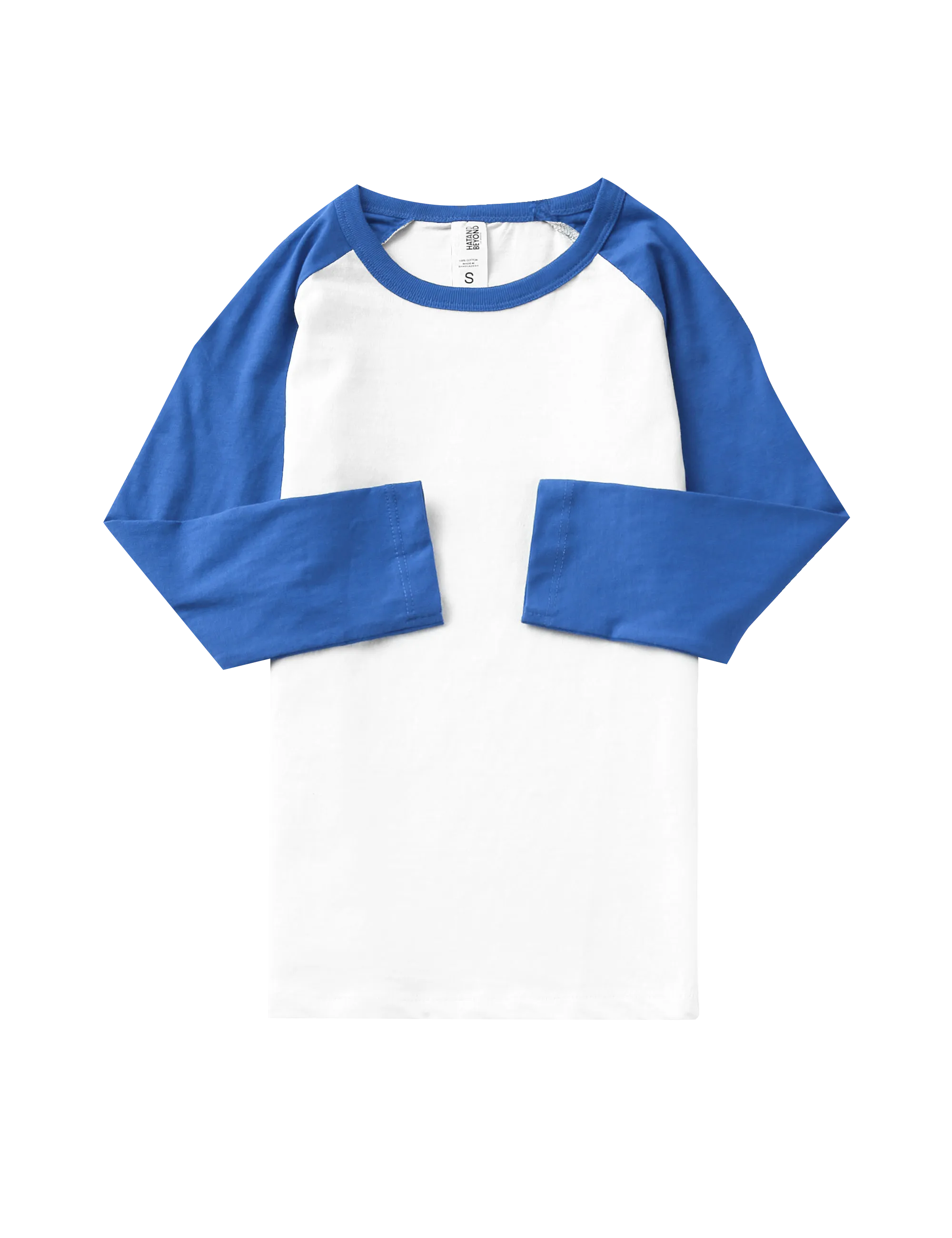 Kids Raglan 3/4 Sleeve Baseball Tee Shirt Toddler Youth Juniors