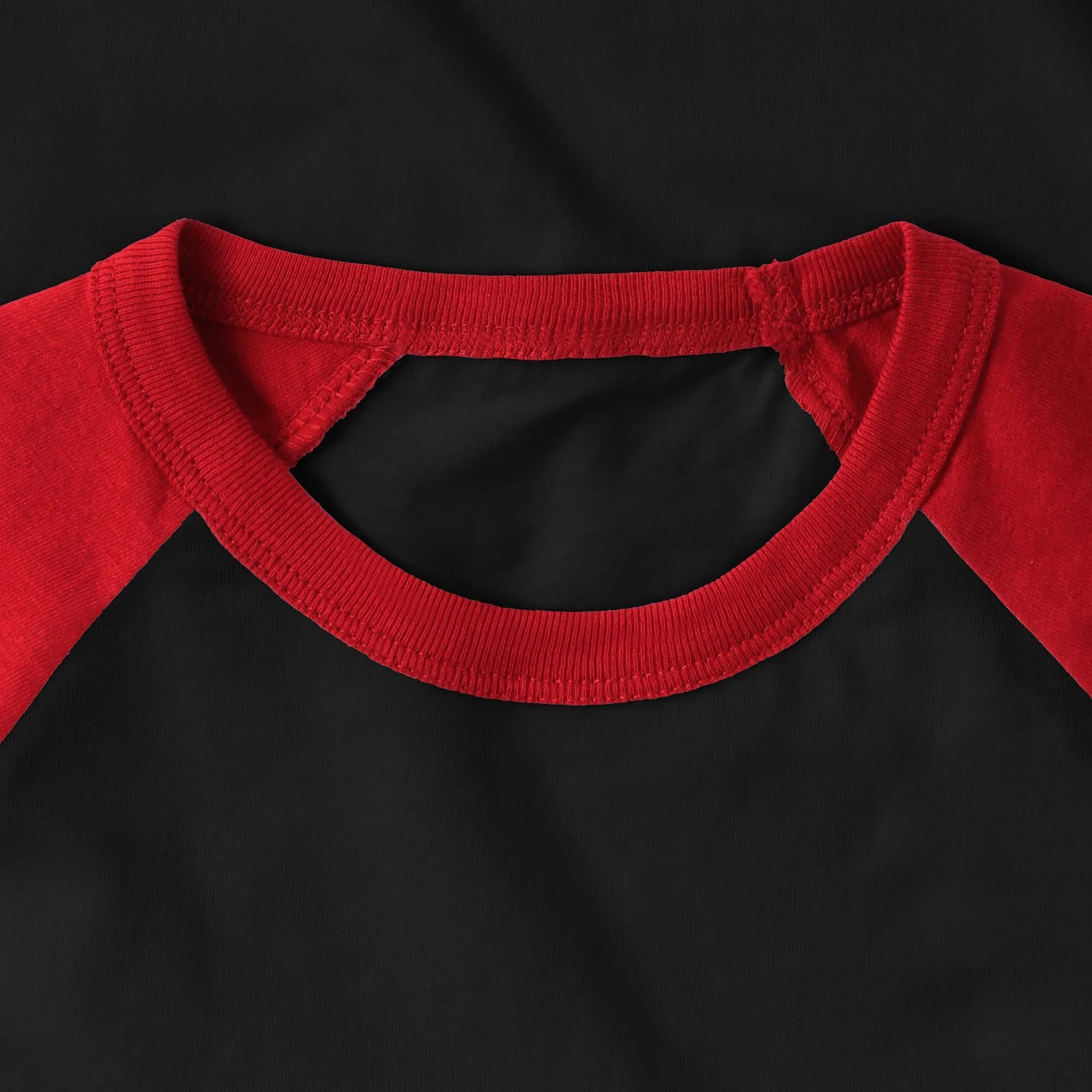 Kids Raglan 3/4 Sleeve Baseball Tee Shirt Toddler Youth Juniors
