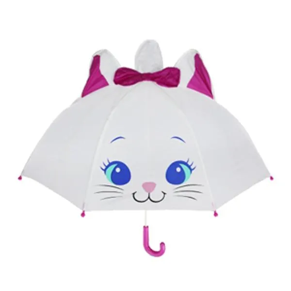 Kids Umbrella Cute Cartoon Animal Face Children's Stick Umbrella