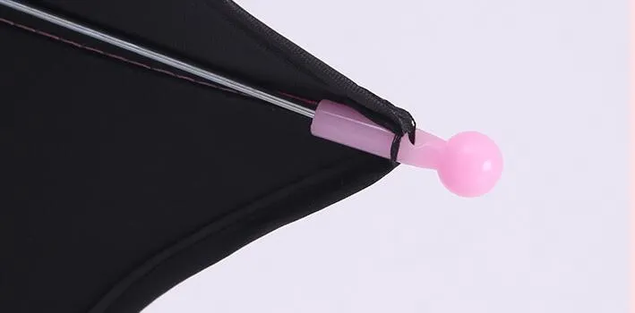 Kids Umbrella Lovely Cartoon Animal Rain Stick Umbrella