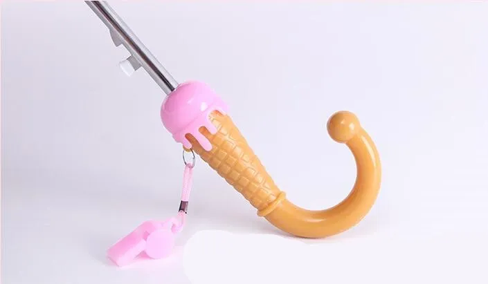 Kids Umbrella Lovely Cartoon Animal Rain Stick Umbrella